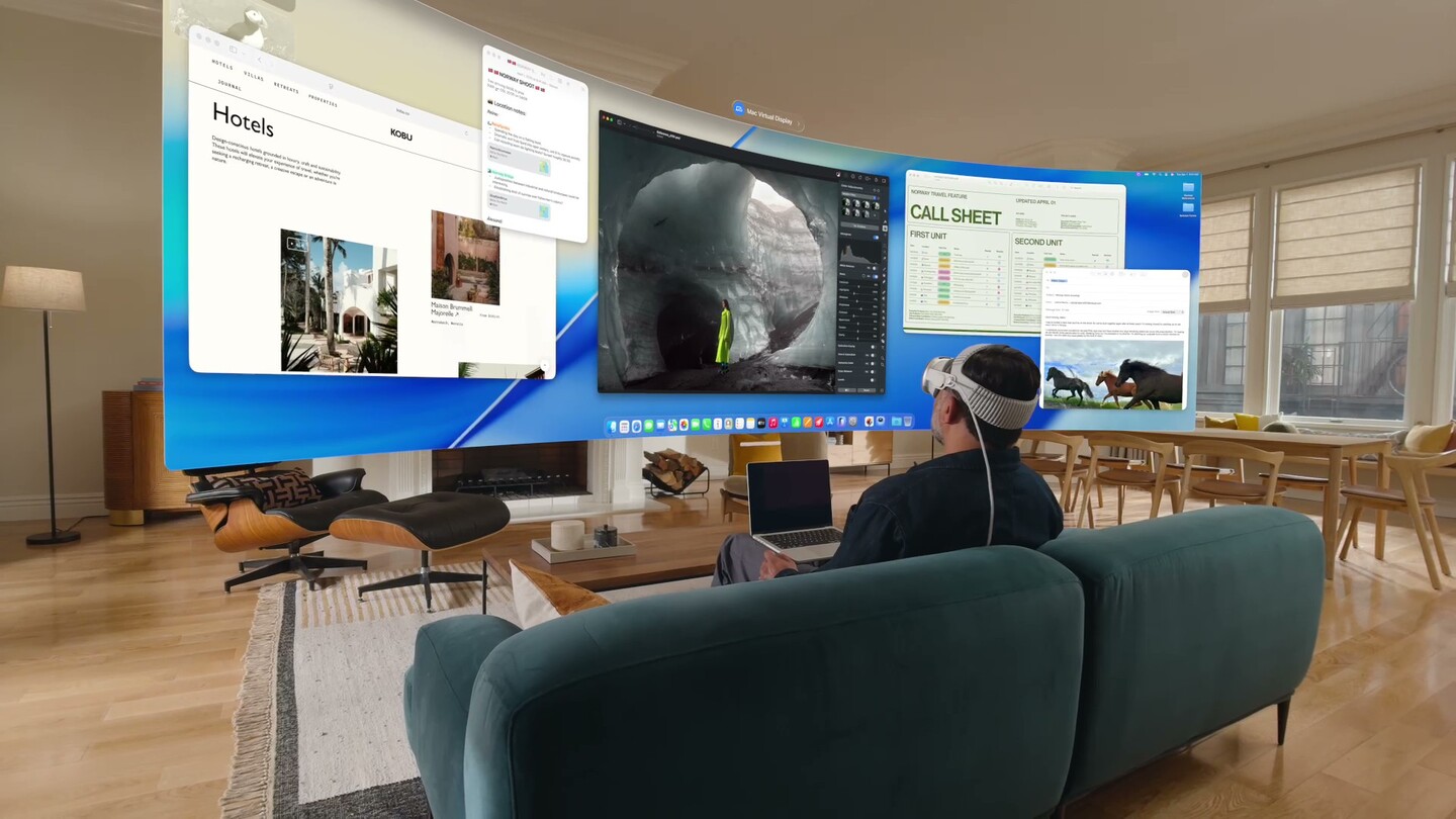 Apple Vision Pro Mac Virtual Display